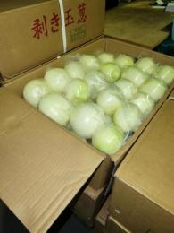 剝き玉葱真空パック(中国産)10㎏(1㎏4玉入り×10パック) ☆送料込み
